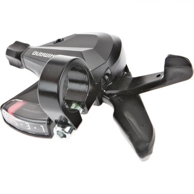 Шифтер SHIMANO ALTUS, M310, правый, 7 скоростей, трос 2050 мм нержавеющая сталь ESLM310R7AT Шифтер SHIMANO ALTUS, M310, правый, 7 скоростей, трос 2050 мм нержавеющая сталь ESLM310R7AT