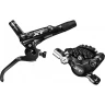 Тормоз дисковый SHIMANO M8000, BL(ЛЕВ)/BR(ПЕР), БЕЗ АДАПТ., ПЛАСТ. КОЛ. С РАДИАТ, 1000мм IM8000LFPSA100