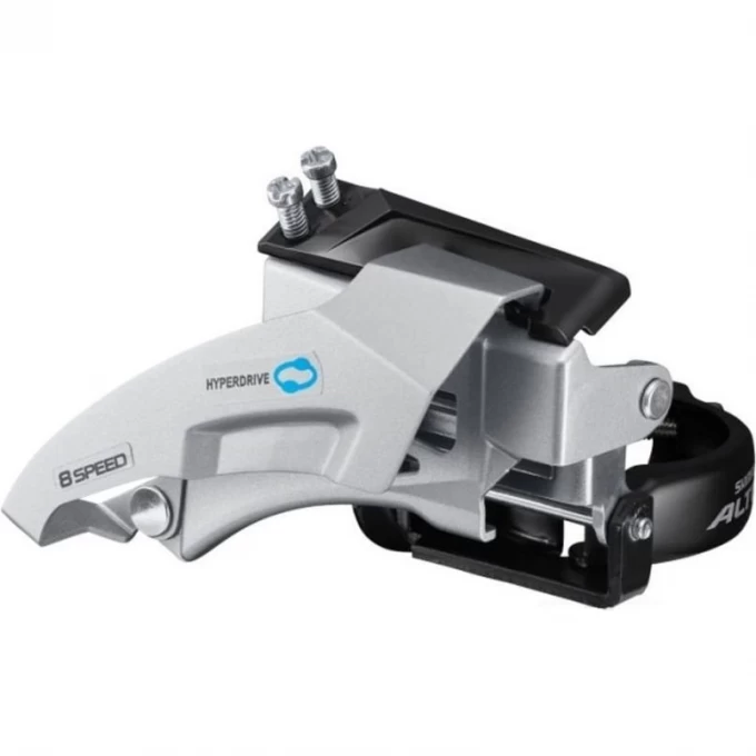 Переключатель передний SHIMANO ALTUS, M315, универсальная тяга, 2x7/8 скоростей уг.:64-69, для 36T, CL:48,8/51,8мм EFDM315TSX4