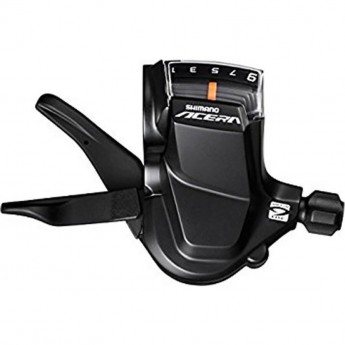 Шифтер SHIMANO ACERA, M3000, правый, 9 скоростей, трос 2050 мм