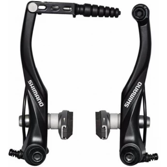 Тормоз v-br SHIMANO ALIVIO, T4000, передние, колодки S65T, черный