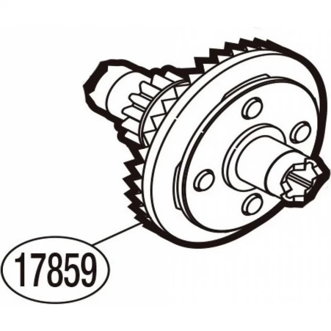 Запчасть для катушки SHIMANO DRIVE GEAR шестерня ведущая RD17859 Запчасть для катушки SHIMANO DRIVE GEAR шестерня ведущая RD17859